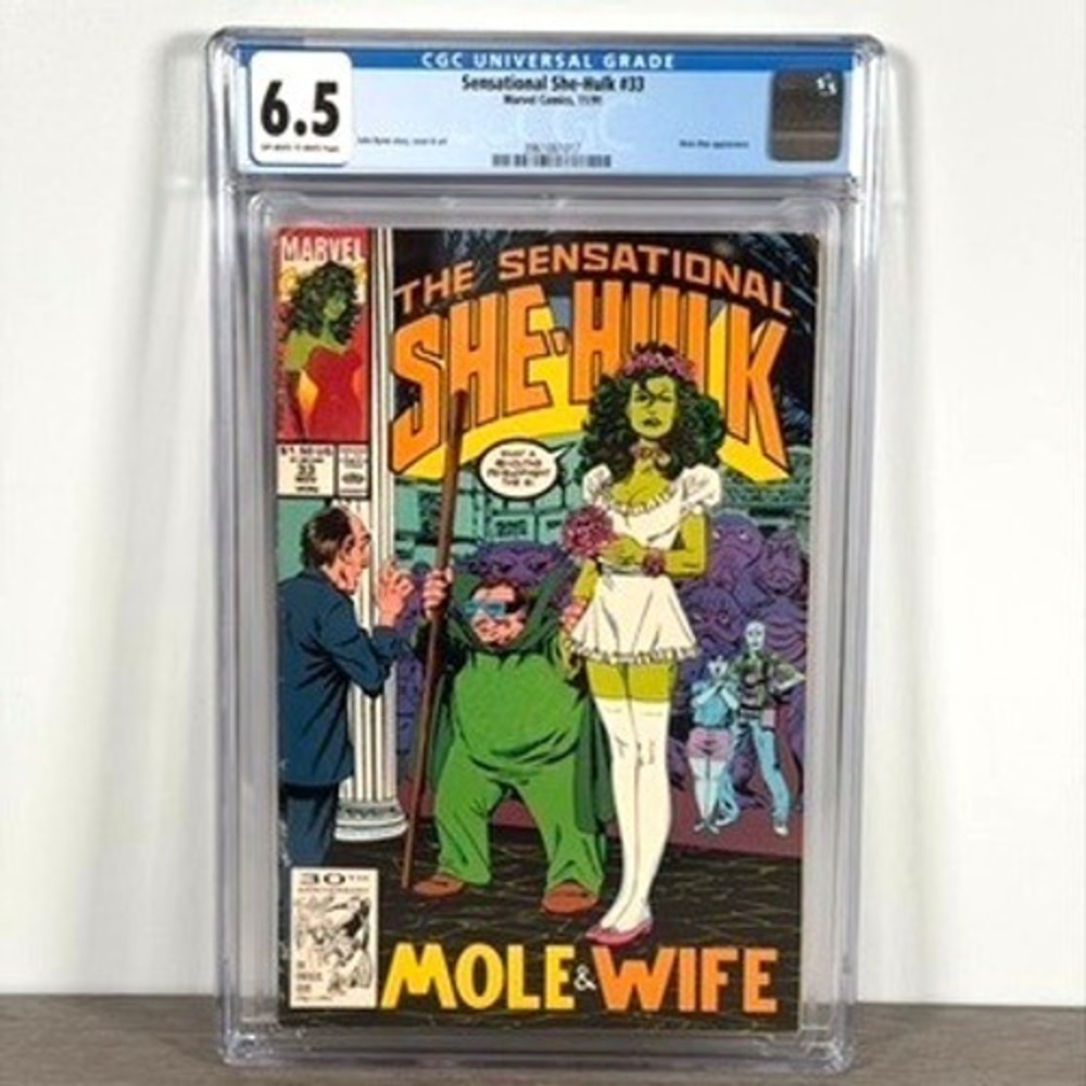 Marvel Sensational She-Hulk #33 CGC 6.5 John Byrne Art Copper Age 1991 USA